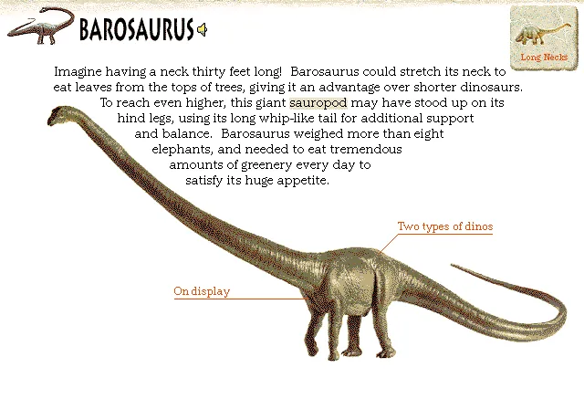 Barosaurus