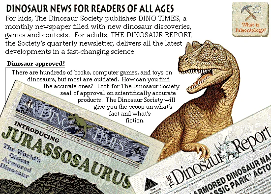Dinosaur News for Readers of All Ages