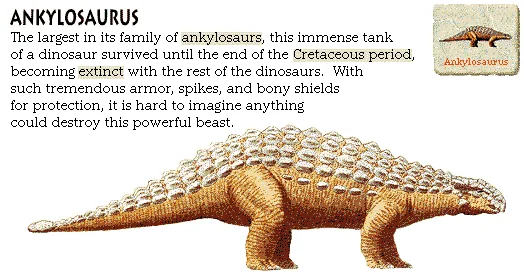 Ankylosaurus