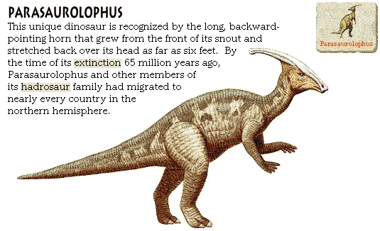 Parasaurolophus