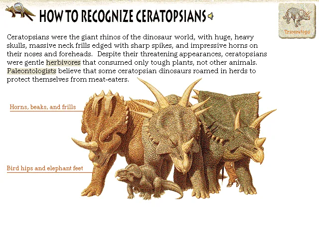 How to Recognize Ceratopsians