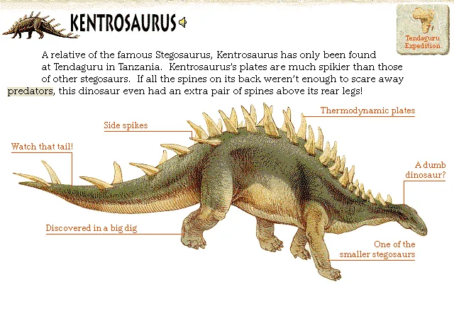 Kentrosaurus