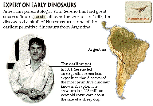 Expert on Early Dinosaurs