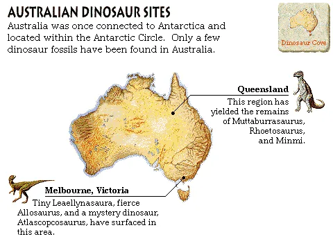 Australian Dinosaur Sites