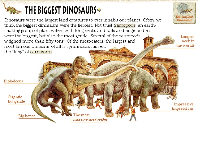 The Biggest Dinosaurs
