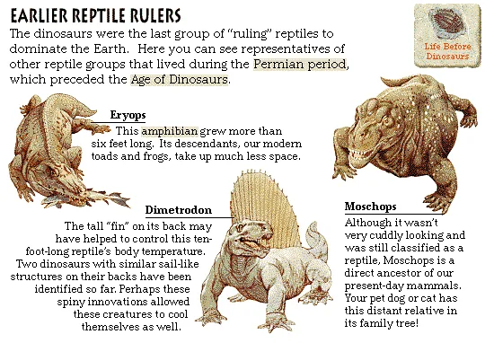 Earlier Reptile Rulers