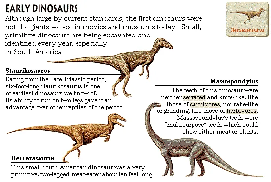Early Dinosaurs